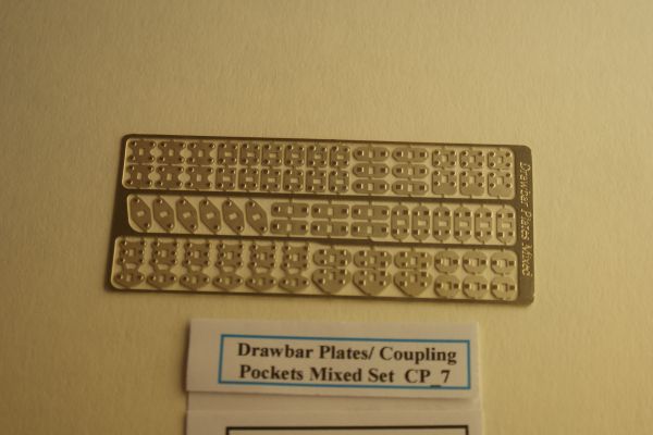 Coupling pockets / Drawbar plates mixed CP7